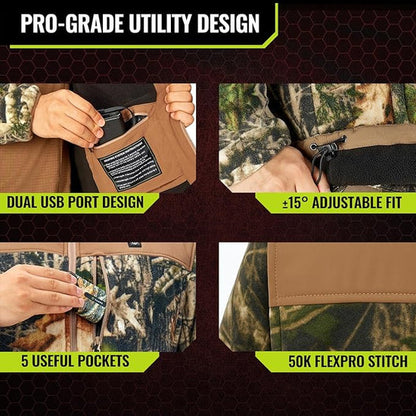 Heated Fleece Jacket