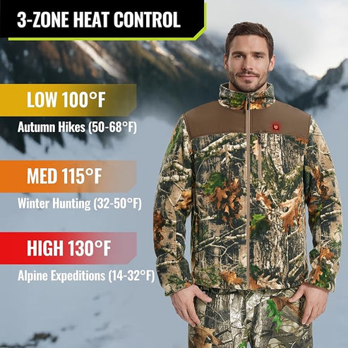 Heated Fleece Jacket